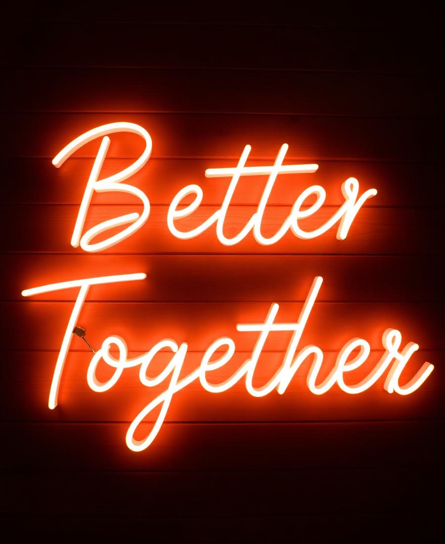 Better Together Neon